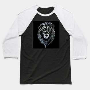 Pixel lion Baseball T-Shirt